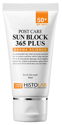 Крем солнцезащитный для лица Post Care Sun Block 365 Plus SPF 50+/PA+++ 50 мл